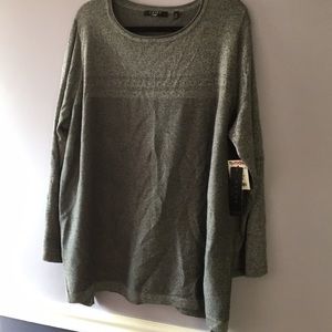 Cyrus 3x sweater, grey NWT